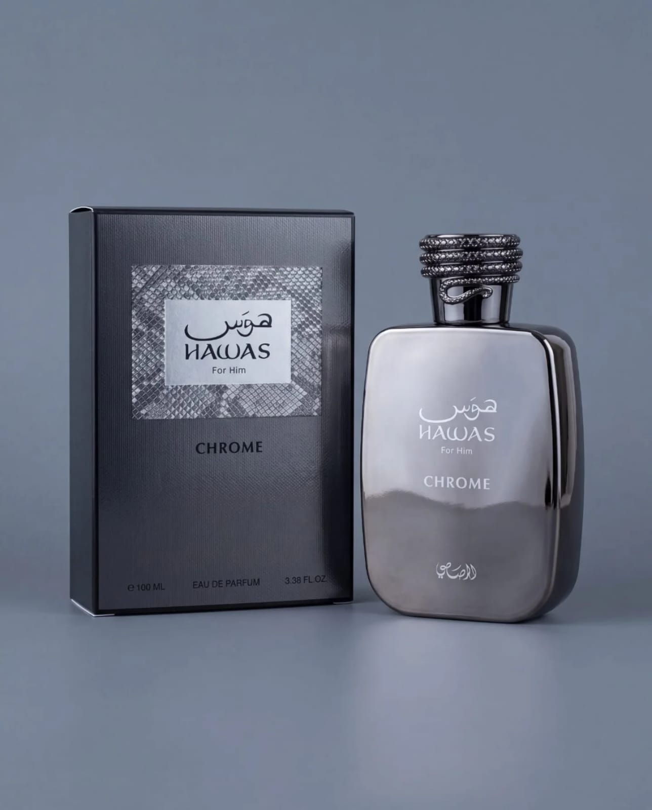 RASASI HAWAS CHROME 100ML EDP - Image 2