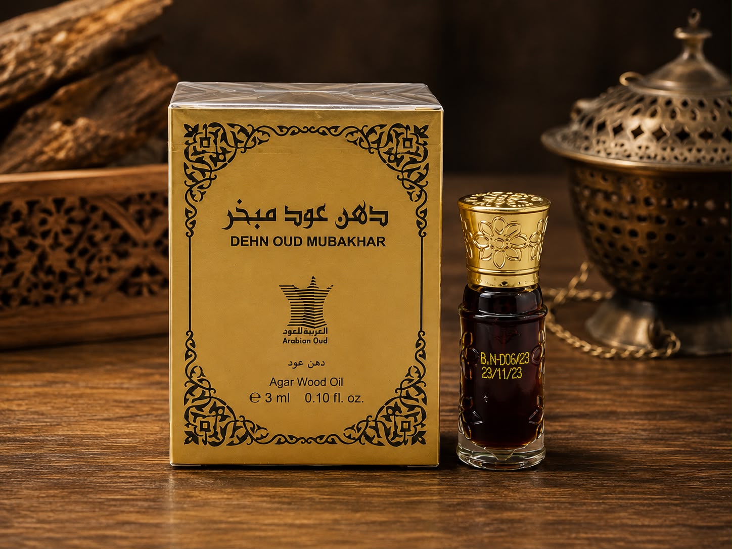 ARABIAN OUD DEHN OUD MUBAKHAR 3ML